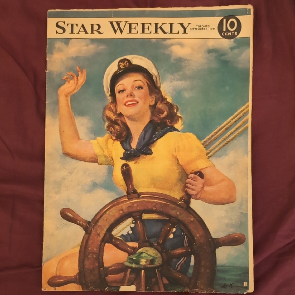 Vintage Star Weekly Magazine